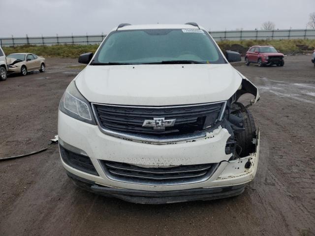 1GNKVFKD0DJ129036 - 2013 CHEVROLET TRAVERSE LS WHITE photo 5