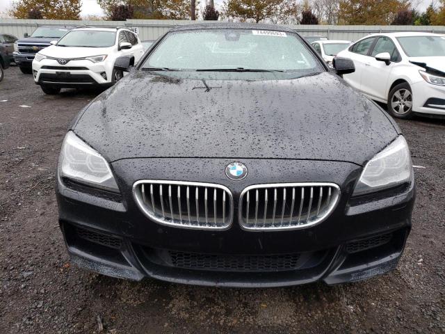 WBA6B4C59ED760394 - 2014 BMW 650 XI GRAN COUPE BLACK photo 5