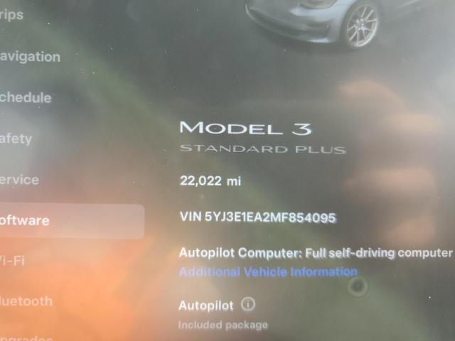 5YJ3E1EA2MF854095 - 2021 TESLA MODEL 3 GRAY photo 9