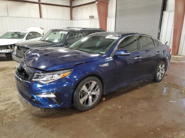 5XXGT4L33KG368998 - 2019 KIA OPTIMA LX BLUE photo 1