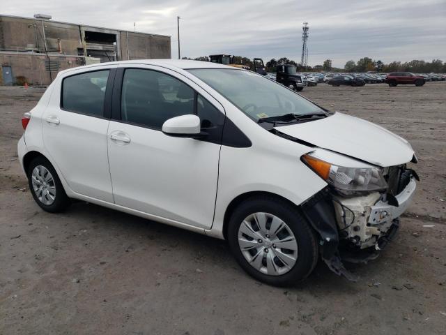 VNKKTUD35EA012276 - 2014 TOYOTA YARIS WHITE photo 4