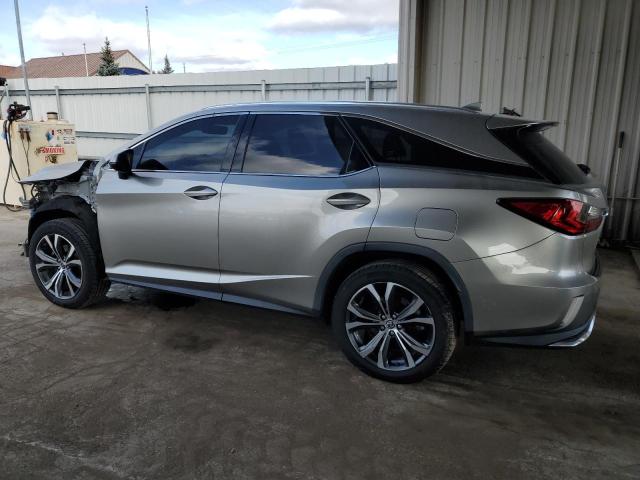 JTJDZKCA4J2010993 - 2018 LEXUS RX 350 L SILVER photo 2