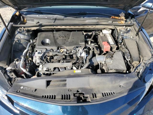 4T1B11HK9KU794327 - 2019 TOYOTA CAMRY L BLUE photo 11