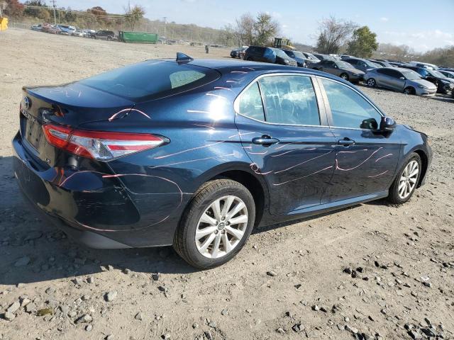 4T1B11HK9KU794327 - 2019 TOYOTA CAMRY L BLUE photo 3