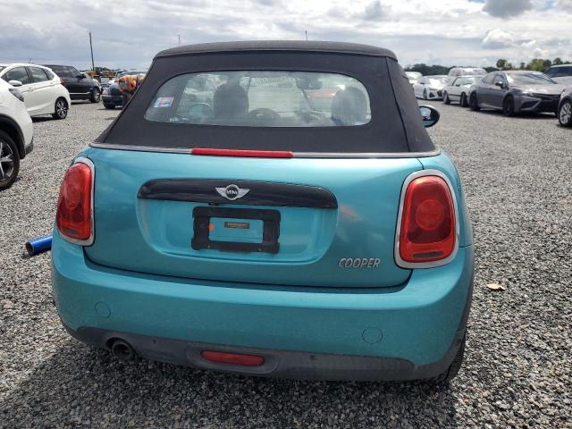 WMWWG5C53J3D00769 - 2018 MINI COOPER TURQUOISE photo 6