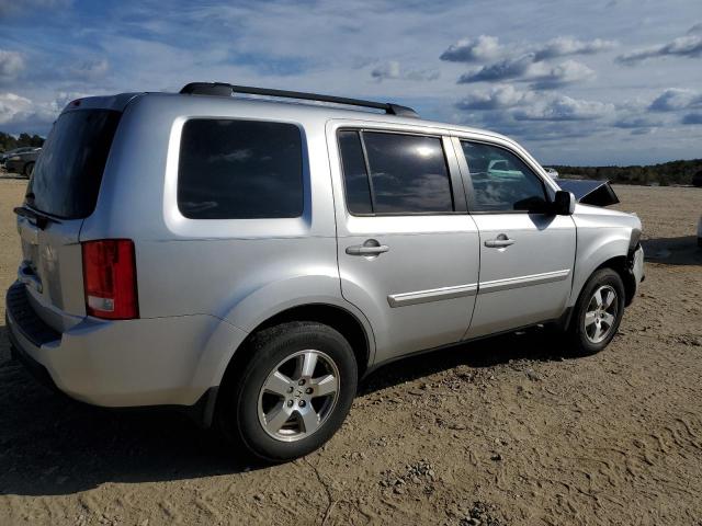 5FNYF3H53BB023103 - 2011 HONDA PILOT EXL SILVER photo 3