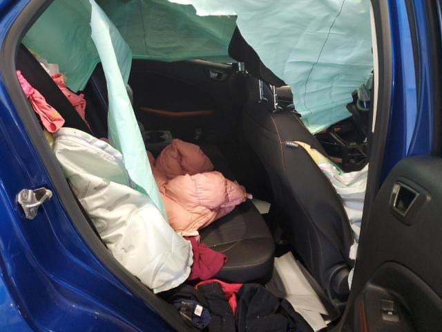 MAJ6S3GL8MC408519 - 2021 FORD ECOSPORT SE BLUE photo 10