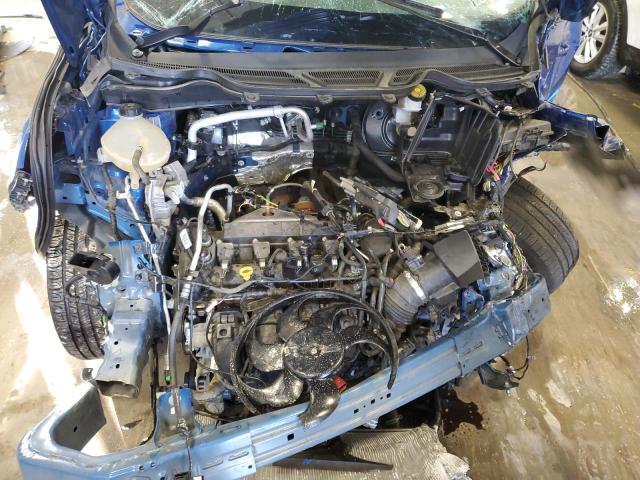 MAJ6S3GL8MC408519 - 2021 FORD ECOSPORT SE BLUE photo 11