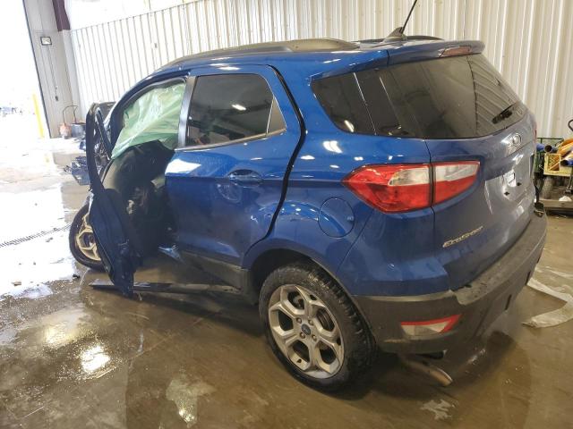 MAJ6S3GL8MC408519 - 2021 FORD ECOSPORT SE BLUE photo 2