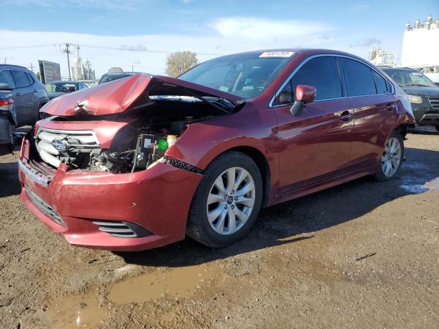 4S3BNAD60F3009710 - 2015 SUBARU LEGACY 2.5I PREMIUM RED photo 1