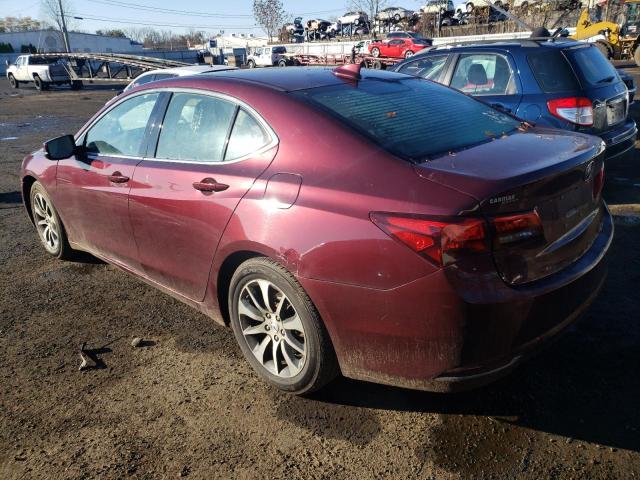 19UUB1F50GA011042 - 2016 ACURA TLX TECH MAROON photo 2