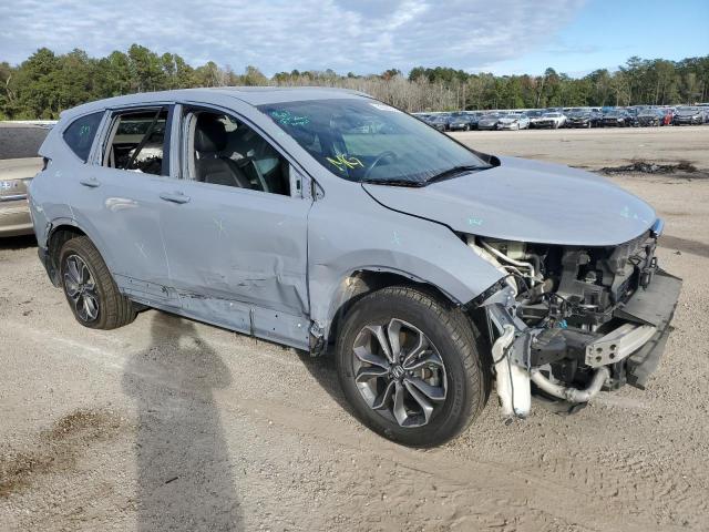 5J6RW2H85MA001635 - 2021 HONDA CR-V EXL GRAY photo 4