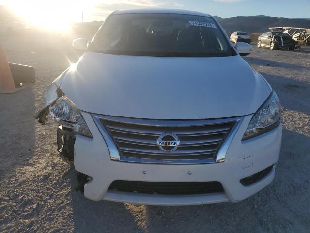 3N1AB7AP9EY281511 - 2014 NISSAN SENTRA S WHITE photo 5