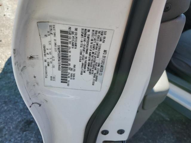 1FAFP53295A159400 - 2005 FORD TAURUS SE WHITE photo 12