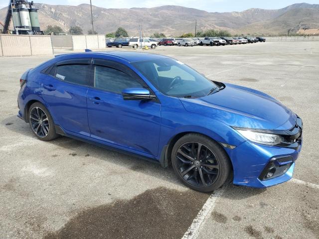 SHHFK7H9XLU205149 - 2020 HONDA CIVIC SPORT TOURING BLUE photo 4