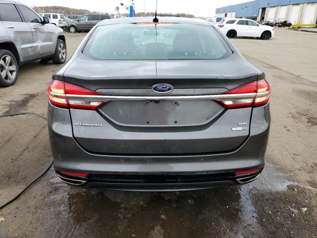 3FA6P0T94HR389291 - 2017 FORD FUSION SE GRAY photo 6