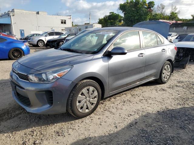 3KPA24AB0KE167040 - 2019 KIA RIO S GRAY photo 1