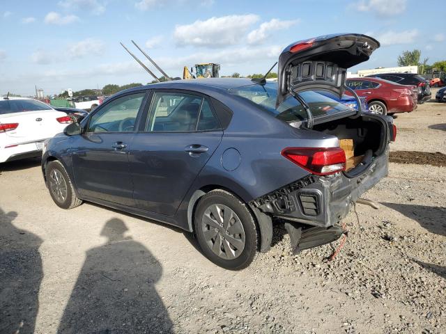 3KPA24AB0KE167040 - 2019 KIA RIO S GRAY photo 2