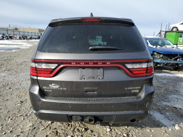 1C4RDJDG8EC438408 - 2014 DODGE DURANGO LIMITED GRAY photo 6