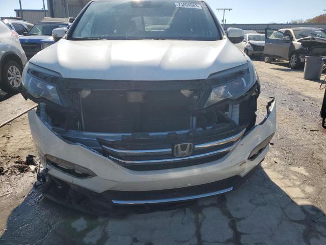 5FNYF6H00HB070443 - 2017 HONDA PILOT ELITE WHITE photo 5