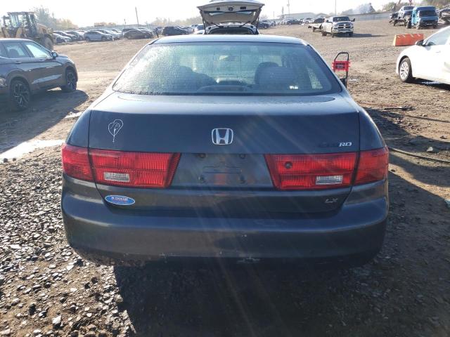 1HGCM56415A021189 - 2005 HONDA ACCORD LX GRAY photo 6