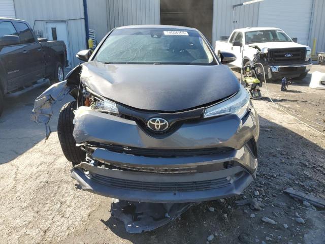 NMTKHMBX5JR037786 - 2018 TOYOTA C-HR XLE GRAY photo 5