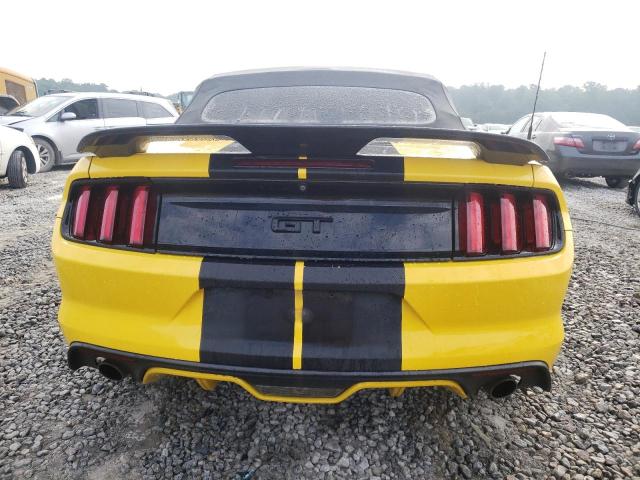 1FATP8FF5H5332524 - 2017 FORD MUSTANG GT YELLOW photo 6