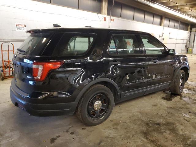 1FM5K8AR5JGB11997 - 2018 FORD EXPLORER POLICE INTERCEPTOR 黑色 照片 3