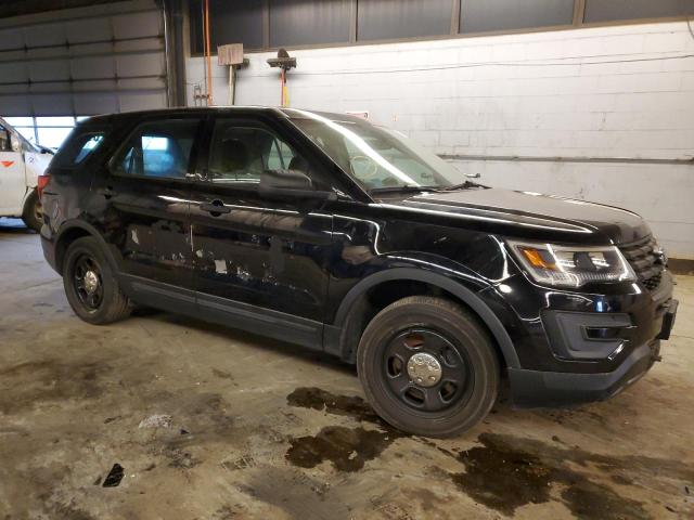 1FM5K8AR5JGB11997 - 2018 FORD EXPLORER POLICE INTERCEPTOR BLACK photo 4