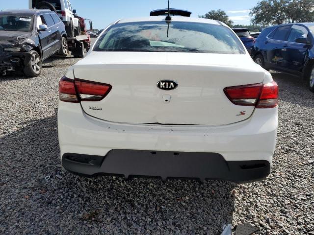 3KPA24AB5KE173996 - 2019 KIA RIO S WHITE photo 6