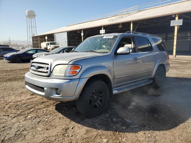 5TDZT38A43S169839 - 2003 TOYOTA SEQUOIA LIMITED GRAY photo 1