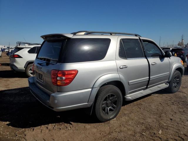 5TDZT38A43S169839 - 2003 TOYOTA SEQUOIA LIMITED GRAY photo 3