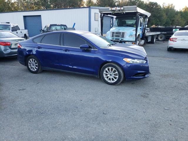 3FA6P0G77GR285272 - 2016 FORD FUSION S PURPLE photo 4