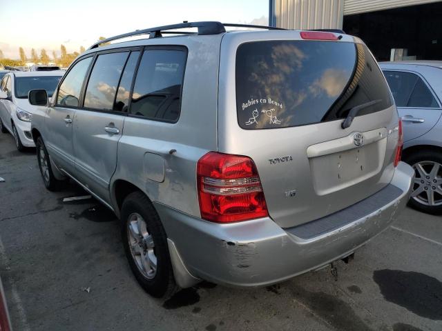 JTEGF21A310028131 - 2001 TOYOTA HIGHLANDER SILVER photo 2