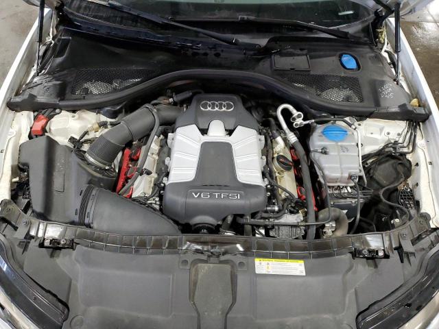 WAUHGAFC2DN106896 - 2013 AUDI A6 PRESTIGE თეთრი ფოტო 11