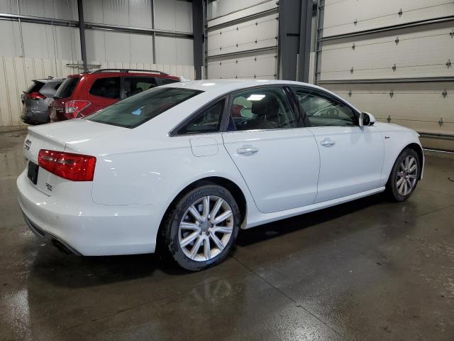 WAUHGAFC2DN106896 - 2013 AUDI A6 PRESTIGE თეთრი ფოტო 3