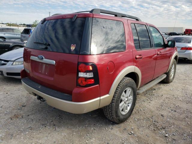 1FMEU64E09UA09995 - 2009 FORD EXPLORER EDDIE BAUER RED photo 3