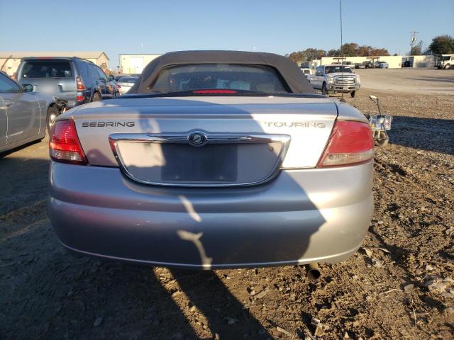 1C3EL55R05N652844 - 2005 CHRYSLER SEBRING TOURING SILVER photo 6