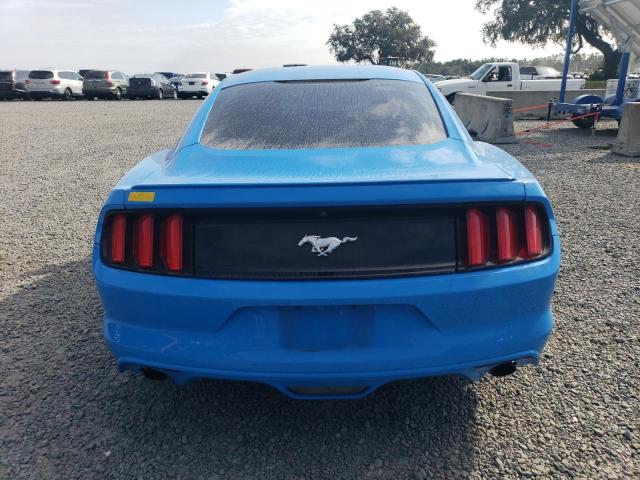 1FA6P8TH1H5246789 - 2017 FORD MUSTANG BLUE photo 6