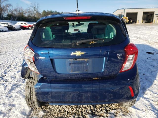 KL8CD6SA5NC007051 - 2022 CHEVROLET SPARK 1LT BLUE photo 6