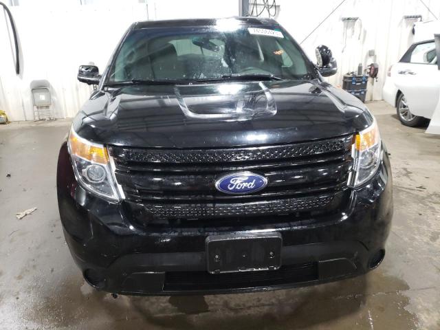 1FM5K8AR4EGC27522 - 2014 FORD EXPLORER POLICE INTERCEPTOR BLACK photo 5