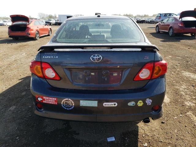 1NXBU40E89Z097577 - 2009 TOYOTA COROLLA BASE SILVER photo 6