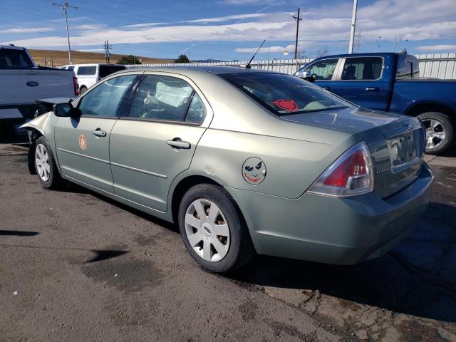 3FAHP06Z88R142392 - 2008 FORD FUSION S GREEN photo 2