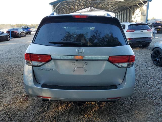 5FNRL5H66EB065593 - 2014 HONDA ODYSSEY EXL SILVER photo 6