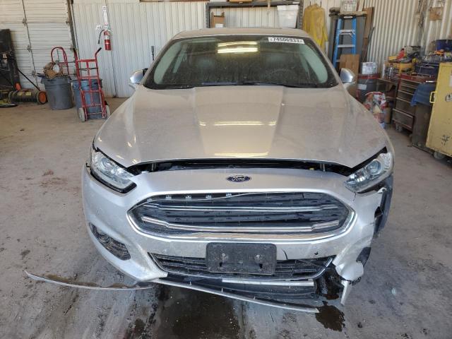 3FA6P0RU5ER377173 - 2014 FORD FUSION TITANIUM HEV SILVER photo 5