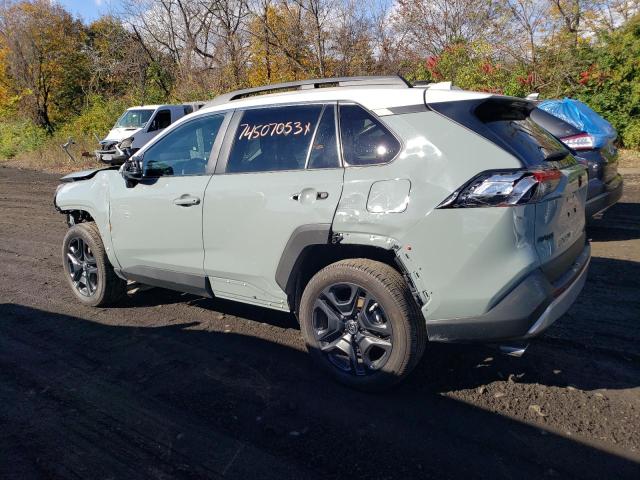 2T3J1RFV2PW355900 - 2023 TOYOTA RAV4 ADVENTURE GRAY photo 2