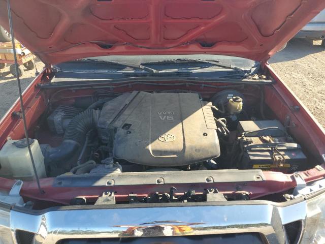 5TEJU4GN5AZ682747 - 2010 TOYOTA TACOMA DOUBLE CAB PRERUNNER RED photo 11