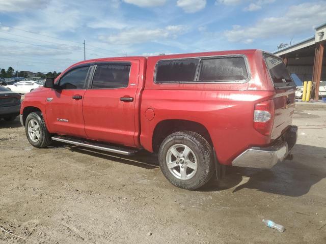 5TFEY5F12LX267485 - 2020 TOYOTA TUNDRA CREWMAX SR5 RED photo 2