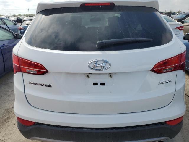 5XYZU3LBXDG087397 - 2013 HYUNDAI SANTA FE S WHITE photo 6