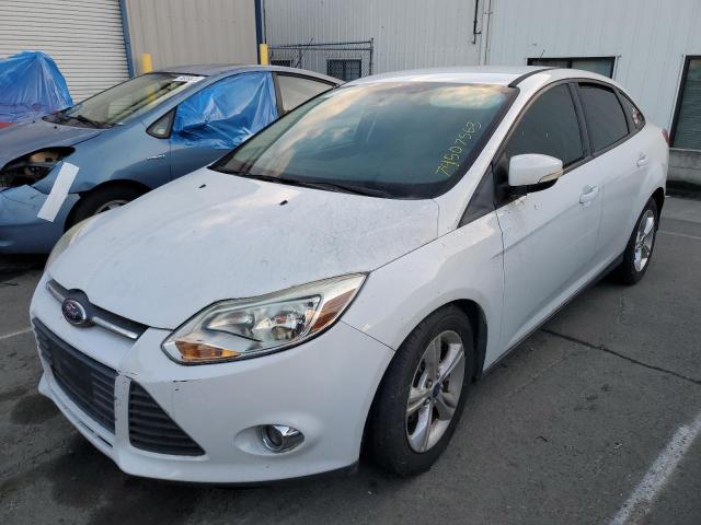 1FADP3F28EL341794 - 2014 FORD FOCUS SE WHITE photo 1